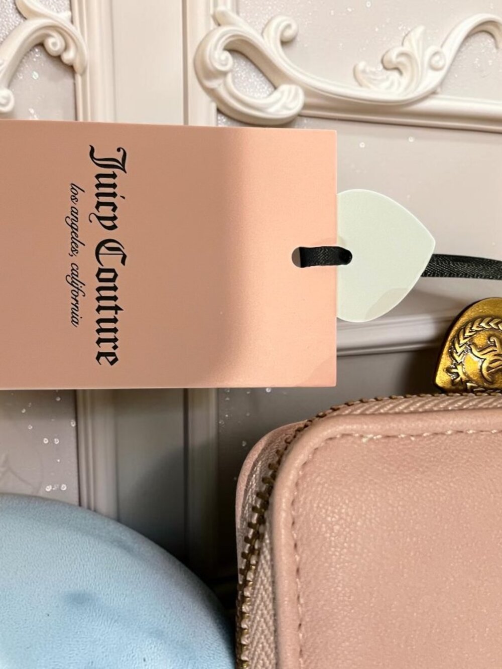NWT Juicy Couture Juicy Romance Gusset Large Zip Wallet - Picture 6 of 9